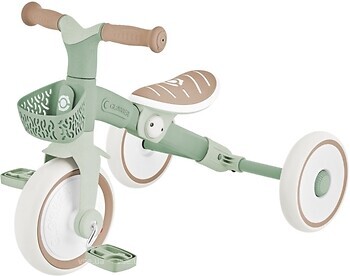 Фото Globber Learning Trike 2 в 1 Plus Ecologic Pistachio (737-109)