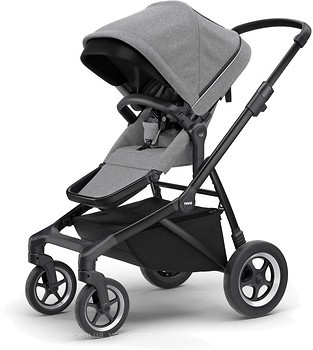 Фото Thule прогулочная Sleek Black/Grey Melange (TH 11000021)