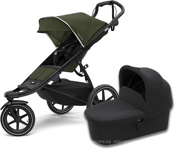 Фото Thule 2 в 1 Urban Glide2 Cypress Green on Black (TH 10101944-20110748)