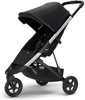 Фото Thule прогулочная Spring с козырьком Aluminium/Midnight Black (TH 11300100-11300301)