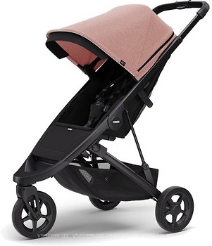 Фото Thule прогулочная Spring с козырьком Black/Misty Rose Melange (TH 11300200-11300307)