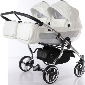 Фото Tako 2 в 1 Junama Diamond Mirror Satin Duo White/Silver (J-MS-DUO-04)