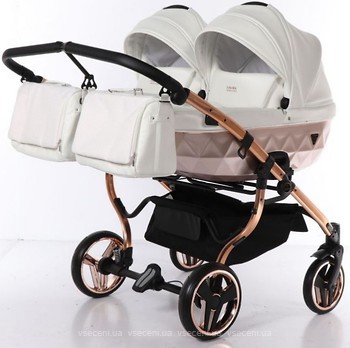 Фото Tako 2 в 1 Junama Diamond Mirror Satin Duo White/Pink (J-MS-DUO-05)