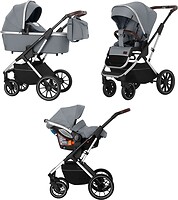 Фото Carrello 3 в 1 Aurora Silver Grey (CRL-6502/2)