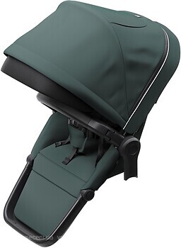 Фото Thule прогулочный блок Sleek Sibling Seat Mallard Green on Black (TH 11000213)