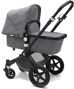 Фото Bugaboo 2 в 1 Cameleon 3 Plus Black/Grey Melange