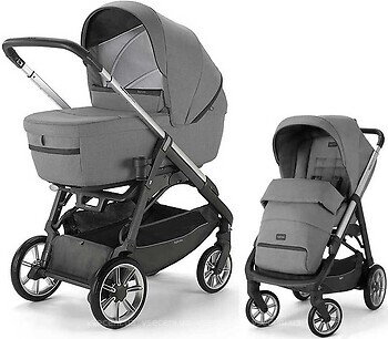 Фото Inglesina модульная система 2 в 1 Aptica Kensington Grey (AA72P6KSG)