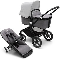 Фото Bugaboo 2 в 1 Fox 3 Black/Grey Melange