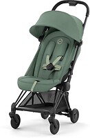 Фото Cybex прогулочная Coya Matt Black Leaf Green (522004355)