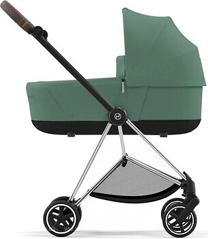 Фото Cybex люлька Mios 4.0 Leaf Green/Chrome Brown (523000953/3-1)