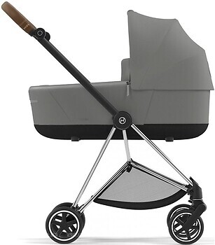 Фото Cybex люлька Mios 4.0 Mirage Grey/Chrome Brown (523000929/3-1)