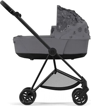 Фото Cybex люлька Mios 4.0 Simply Flowers Grey/Matt Black (522000801/1-1)