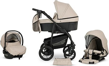 Фото Verdi 3 в 1 Sonic Comfort Ecru/Black Skin (9023-VC-09)
