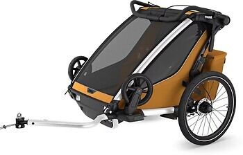 Фото Thule велоприцеп Chariot Sport 2 Double Natural Gold (TH 10201033)