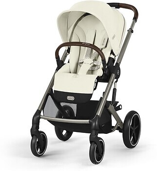 Фото Cybex прогулочная Balios S Lux TPE Seashell Beige (524001203)