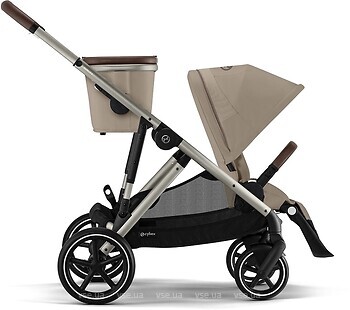 Фото Cybex прогулочная Gazelle S TPE Almond Beige (522005243)