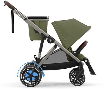 Фото Cybex прогулочная eGazelle S TPE Moss Green (525000169)