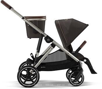 Фото Cybex прогулочная Gazelle S TPE Chocolate Brown (525000129)