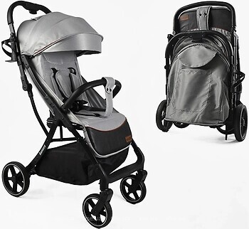 Фото Joy прогулочная Geneva Light Grey (GN-64493)