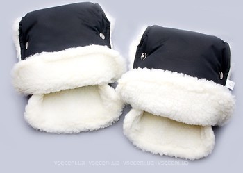 Фото Модный карапуз Муфта-рукавицы черная (03-00683-2)