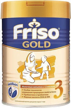 Фото Friso Смесь Фрисолак 3 Gold 400 г