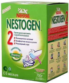 Фото Nestle Nestogen 2 с пребиотиками 700 г
