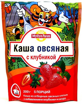 Каша овсяная с клубникой myllyn paras