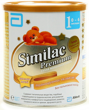 Фото Similac Смесь молочная Premium 1 400 г
