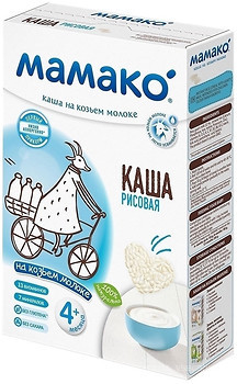 Фото Мамако Каша молочная рисовая 200 г