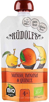 Фото Rudolfs Пюре манго, банан и айва 110 г