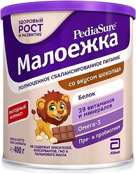 Фото Similac Pediasure Малоежка со вкусом шоколада 400 г