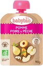 Фото Babybio пюре Яблоко, груша и персик 90 г