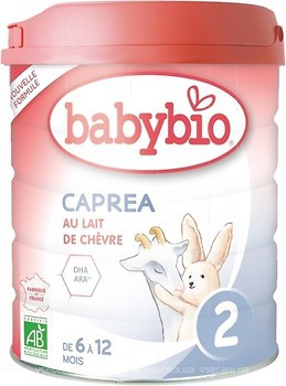 Фото Babybio смесь сухая молочная Caprea 2 800 г