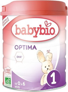 Фото Babybio смесь сухая молочная Optima 1 800 г