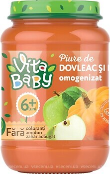 Фото Vita Baby пюре Тыква и яблоко 180 г