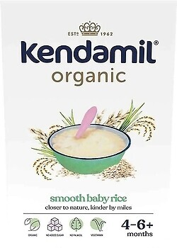 Фото Kendamil Каша безмолочная Organic рисовая 120 г