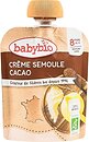 Фото Babybio десерт молочный с манной крупой и какао 85 г