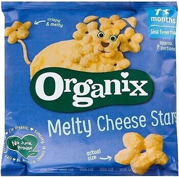 Фото Organix Melty Cheese Star 20 г