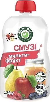 Фото Gadz Пюре Смузи мультифрукт 120 г