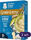 Фото Gerber Каша молочная мультизлаковая с йогуртом, бананом и грушей 2x 240 г