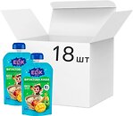 Фото Elfik Magic Фруктовая каша Витаминный микс из яблок, персиков, бананов и манго 18x 110 г