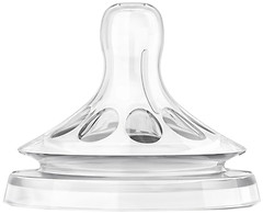 Фото Philips Соска для новорожденных Avent Natural 0 мес., 2 шт. (SCF651/27)