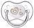 Фото Canpol babies Пустышка силиконовая симметричная Newborn baby 6-18 мес. (22/581)