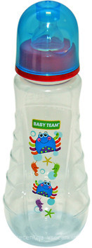 Фото Baby Team Бутылочка с силиконовой соской 250 мл (1412)