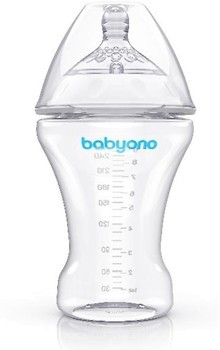 Фото BabyOno Бутылочка антиколиковая Natural Nursing 260 мл (1451)