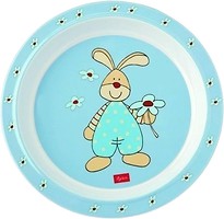Фото Sigikid Меламиновая тарелка мелкая Semmel Bunny (24429)