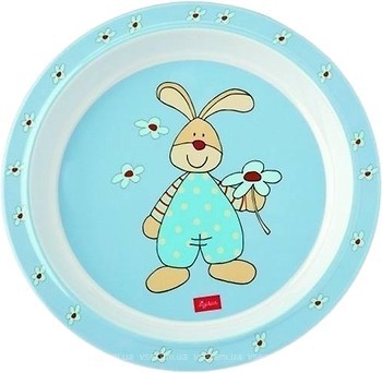 Фото Sigikid Меламиновая тарелка мелкая Semmel Bunny (24429)
