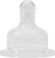 Фото Baby-Nova Соска силиконовая круглая широкое горло для каши 2 шт. (14231)