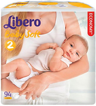 Фото Libero Baby Soft Mini 2 (94 шт)