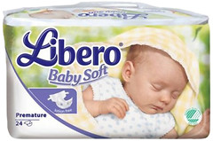 Фото Libero Baby Soft Premature (24 шт)